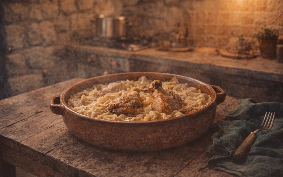 Jufka Recipe: Albanian Egg Noodles From Diber Homes