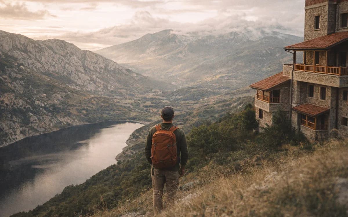Maja e Dhoksit Hike: Liqeni i Zi Views