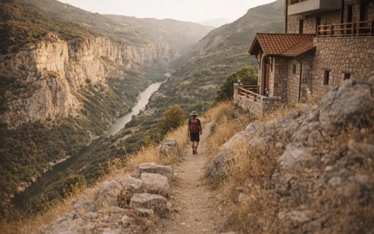 Mati Gorge Hike: Cliffs and Caravan Trail
