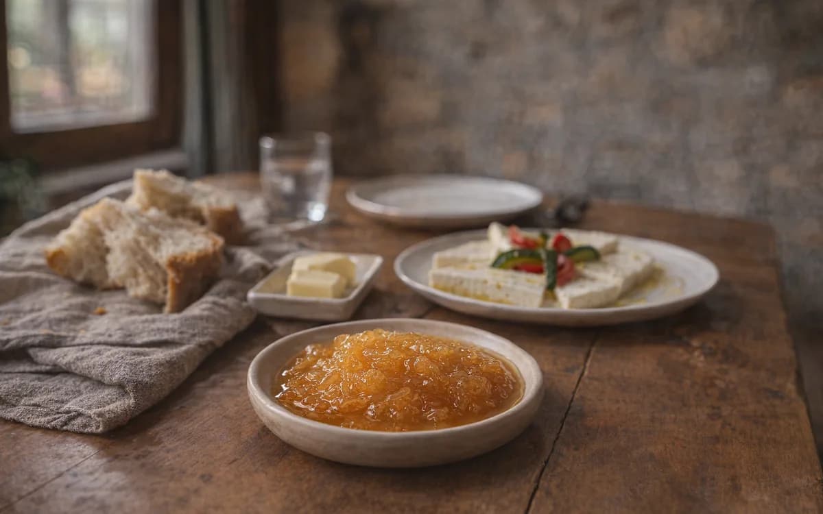 Quince Jam Recipe: An Albanian Autumn Breakfast Spread
